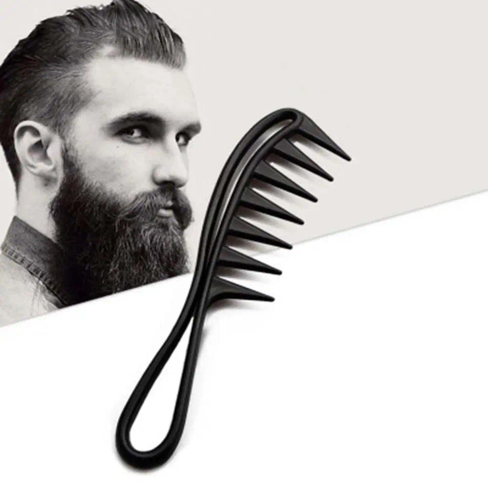 Wide Tooth Hair Comb, Hair Styling Comb for Women, Girls, Men, Stylists, Barber, Wet & Dry Hair Comb, Scalp Massage Comb, Hairdressing Combs, Curl Hair Comb, Curly Hair Detangling & Styling Tool, Hair Styling Tools, Valentine's Day Gift