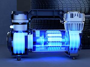 Nilight Portable Air Compressor Tire Inflator 12V Heavy Duty 120PSI Metal Tire Pump Double Cylinder Digital Tire Pressure Fast Inflate Auto Shutoff Tire Pump for Car SUV Schrader Valve Led Lighting Automotive  dealsforyoudays