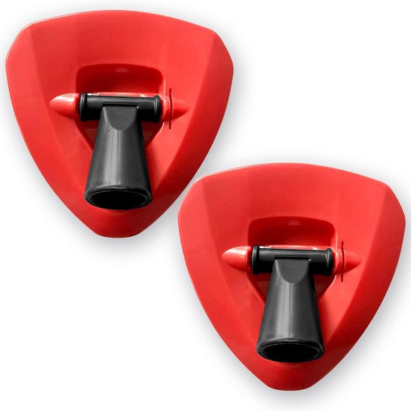 1/2Pcs Mini Spin Mop Triangle Base, Compatible with O-Cedar Rinseclean 2 Tank System, Durable Wear-Resistant, Easy Installation, Kitchen Bathroom Cleaner Accessory, Triangular Mop, Christmas