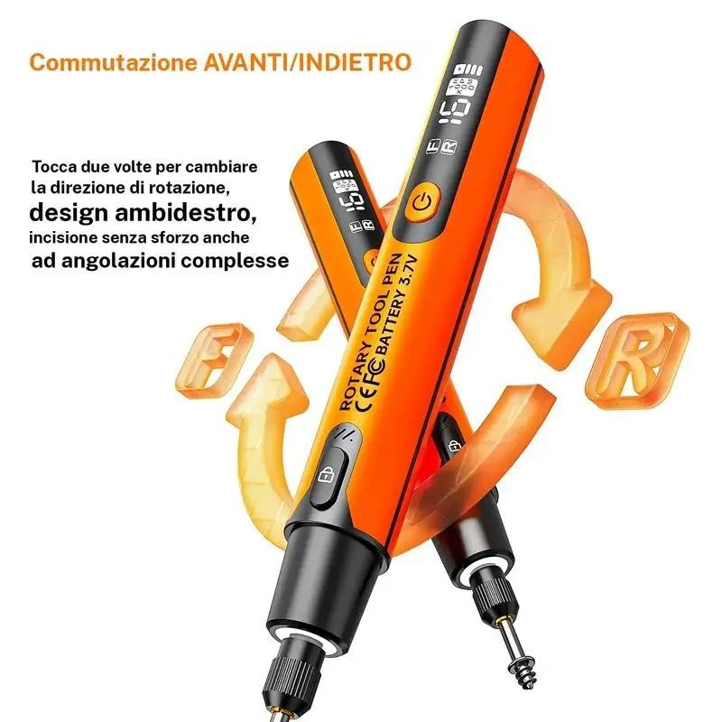 39-Piece USB Polishing Electric Tool Set, Car Polisher, Cordless Drill Bits, USB Rotary Kit for Wood Metal Gemstone Grinding & Polishing