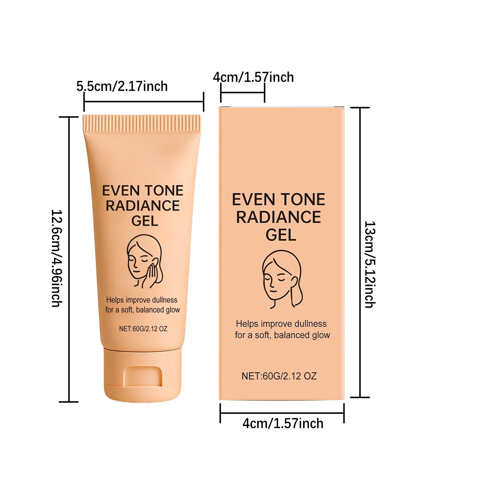 Gentle Nourishing Face Cream, Moisturizing & Hydrating, Smooths & Softens Skin, Daily Use Facial Care Lotion, Brightening Effect