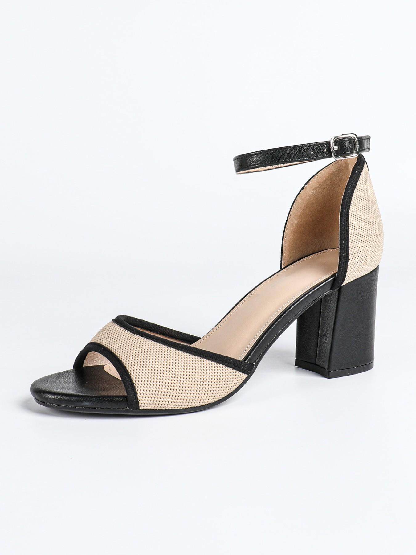 Elegant Women's High Heel Sandals, Breathable Knit Fish Mouth Peep Toe Shoes, Wedding Vacation Commute Party Dress Combinations