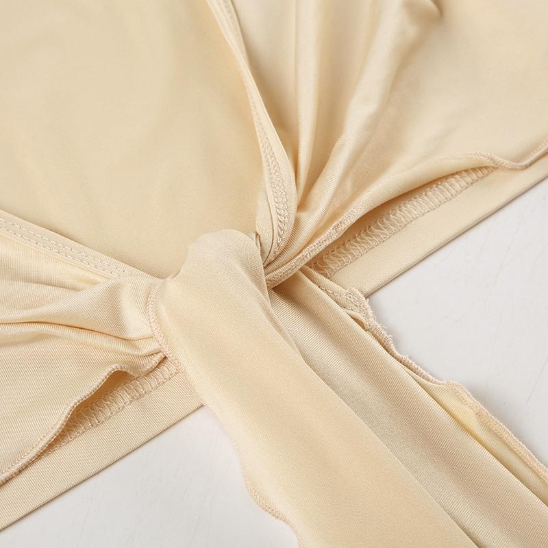 Women's Solid Color Crop Tee, Casual V Neck T-shirt for Summer, Women's Clothing for Daily Wear