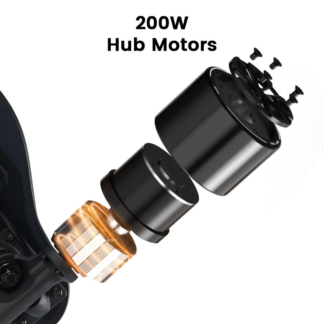 MEEPO Campus Electric Skateboard with Remote，4 Speed Controler,Durable Maple Deck, 15.5 MPH Top Speed, 10KM Range for  Beginners