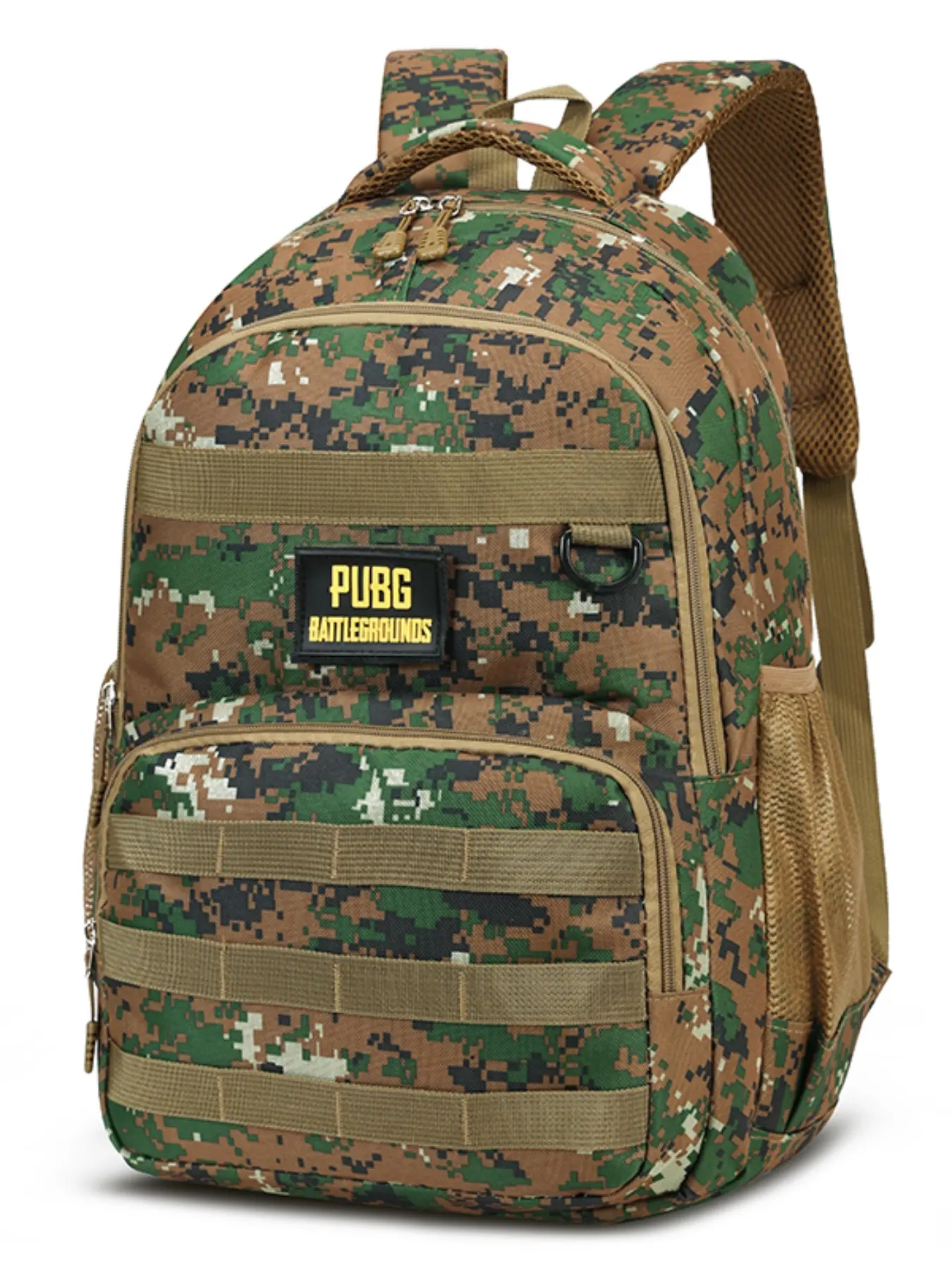 Large Capacity Oxford Camouflage Backpack Unisex Student Sports Travel Daypack Lightweight Durable for Hiking Camping School Daily Use Outdoors Backpack