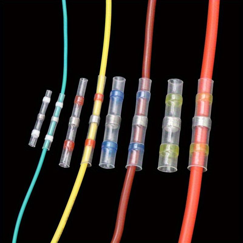 120pcs Waterproof Solder Seal Wire Connectors-Heat Shrink Insulated Electrical Terminals