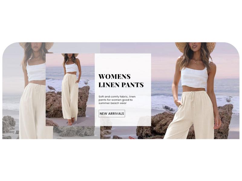 SCUSTY Women's Summer Cotton Linen Wide Leg Pants Drawstring High Waist Palazzo Flowy Beach Trousers with Pockets SCUSTY Women's Summer Cotton Linen Wide Leg Pants Drawstring High Waist Palazzo Flowy Beach Trousers with Pockets