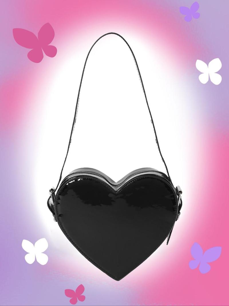 Fashionable simple casual exquisite and versatile shoulder bag, niche design heart-shaped creative modeling shoulder bag, Valentine's Day gift handbag, classic and versatile personality, shopping and dating, etc. Fashionable simple casual exquisite and versatile shoulder bag, niche design heart-shaped creative modeling shoulder bag, Valentine's Day gift handbag, classic and versatile personality, shopping and dating, etc.