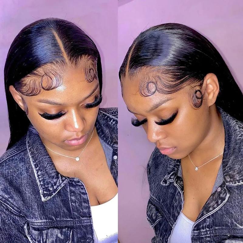Ready to Wear Glueless Wig Straight for Women Pre Plucked Brazilian 5x5 6x4 Transparent Lace Closure Human Hair Wigs Pre Cut 30 Inch Bling Hair On Sale 180% TikTokShopHolidayHaul