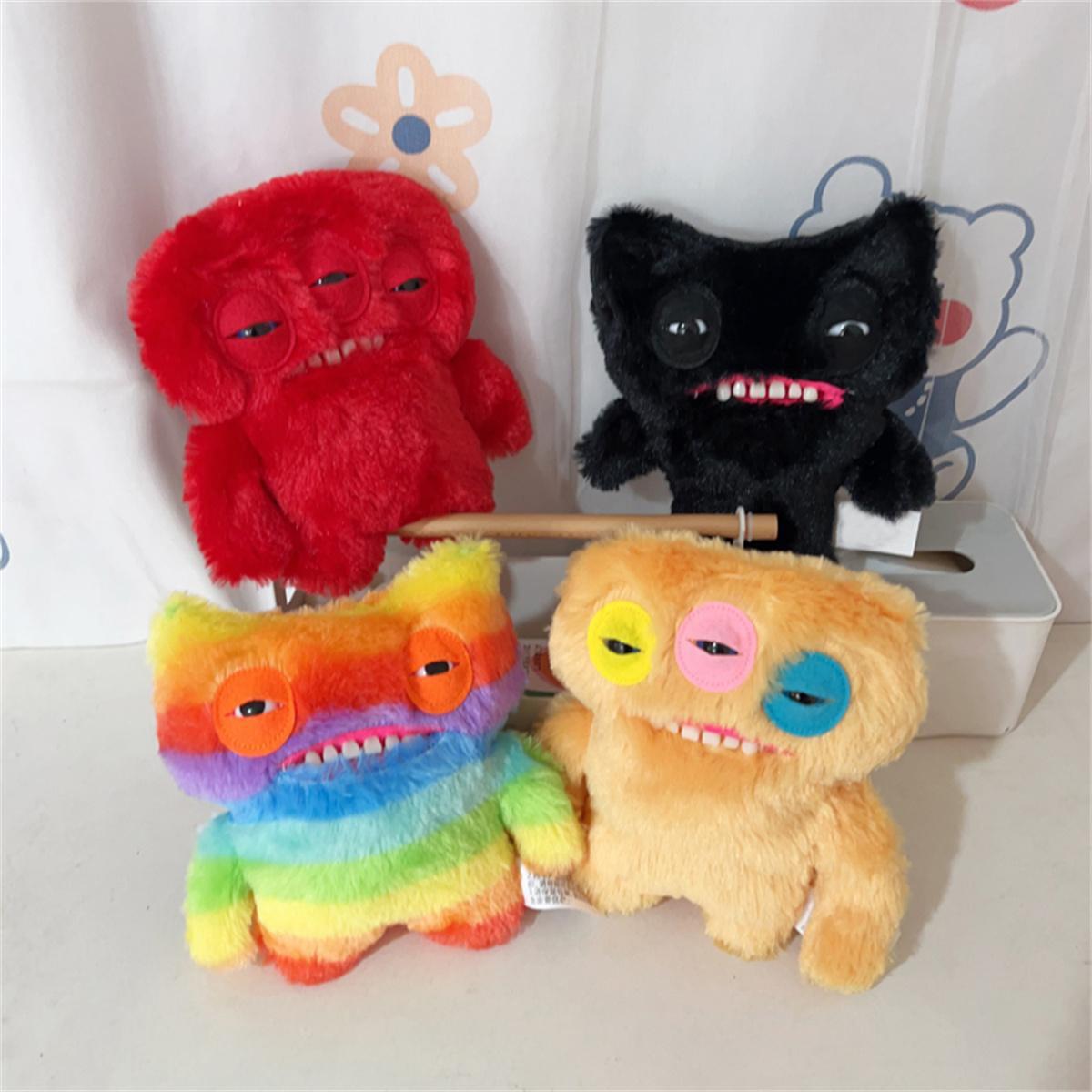 Cute Monster Plush Toy 22cm/8.66 Inches, Soft Fluffy Cuddly Stuffed Animal,  Room Decor, Halloween Party Decoration, Fun Gift for Kids Birthdays -  TikTok Shop