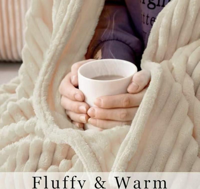 Luxurious Faux Rabbit Fur Throw Blanket - Soft, Warm & Cozy for Couch, Bed, Office, and Travel - Versatile All-Season Gift,Ideal for Bed,Couch, Travel,Camping, All Seasons,Home Bedroom Decor Plush Outdoorfun,Summer Aesthetic