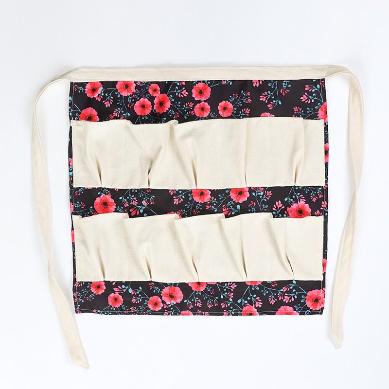 Lightweight 100% Polyester Egg Apron with Multiple Pockets, Farm Skirt for Picking Eggs, Durable Easy-Clean Design, Thanksgiving Kitchen & Outdoor, Home Cleaning