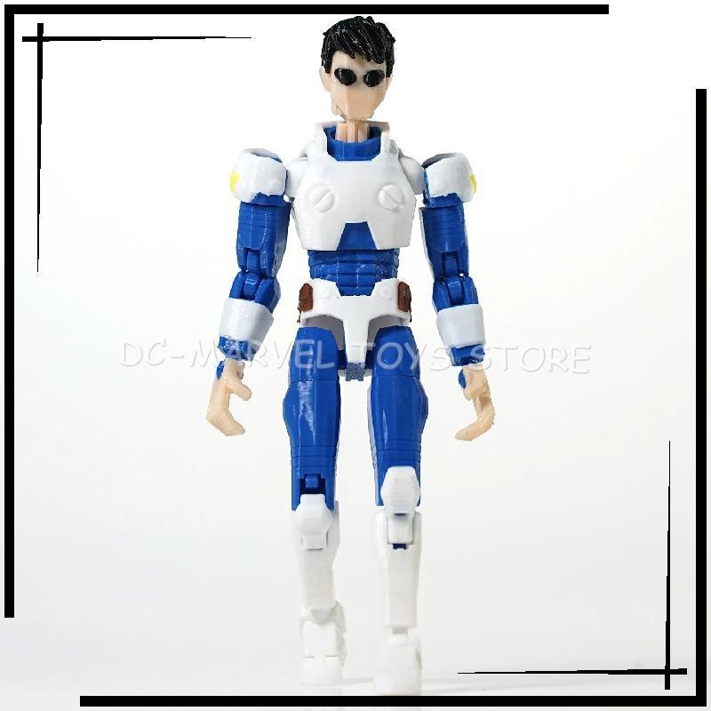 New In Stock 3d Printed Invincible Boy Stripe Mark Light Blue Mark Dummy13 T13 Multi-Jointed Shapeshift Action Figure Toys