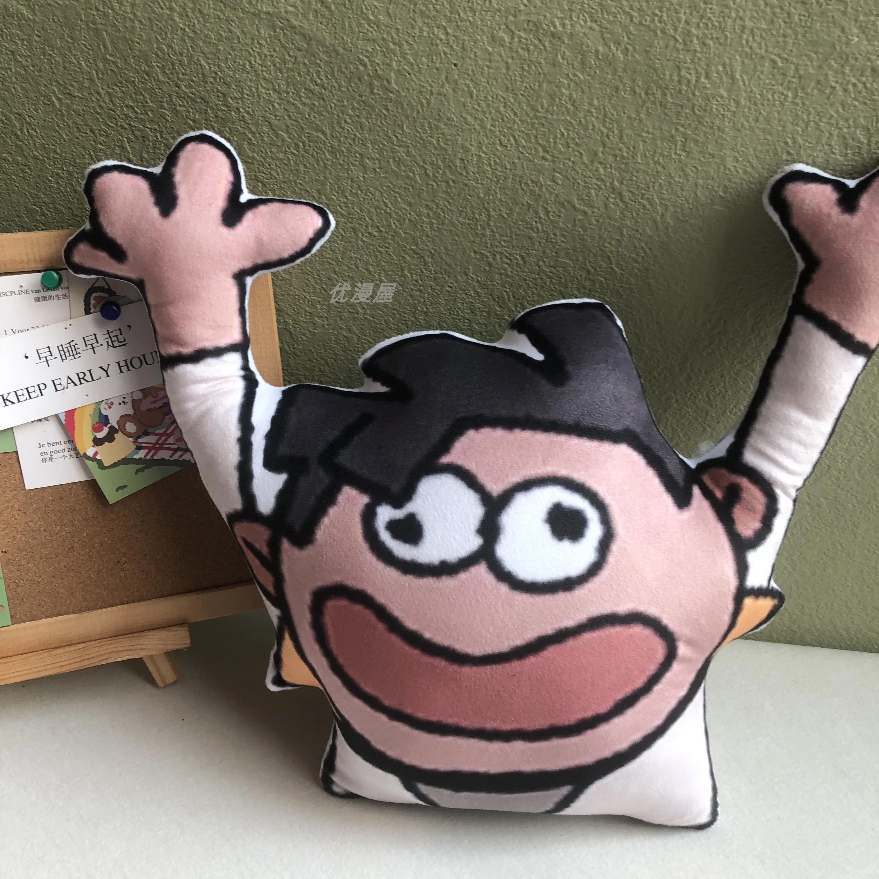 2026 New hot item Hot Valorant Abstract Doll Jett Sage Cosplay Hug Pillow Printing Dopamine Soft Toys Ornament Game Periphery Fans Birthday Gift