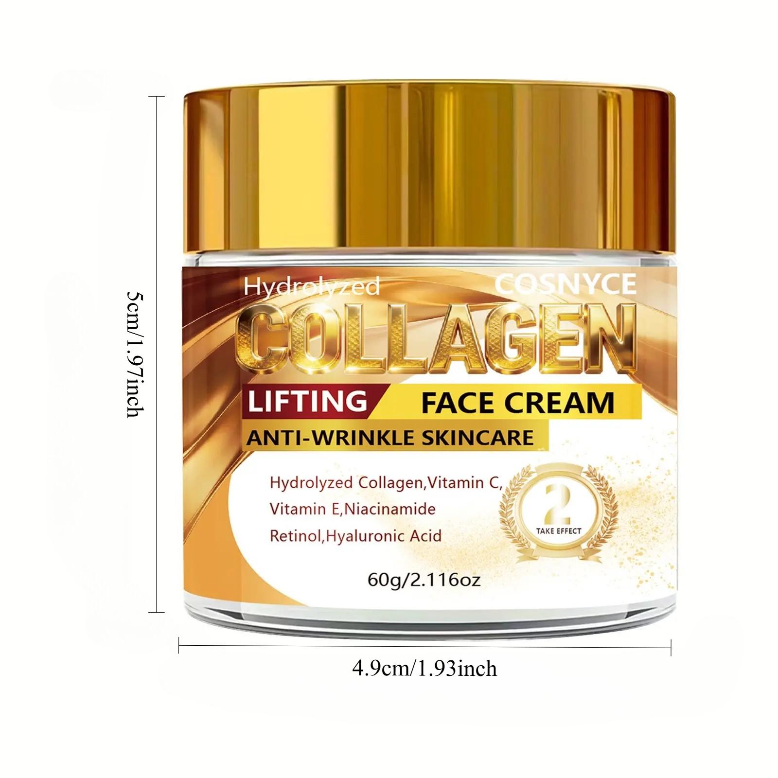 Retinol Care Cream, Luxurious Moisturizing Nourishing, Sensitive Skin Choice, Dual Effect Summer, Soft Fine Skin, 60g