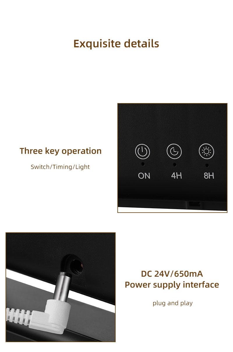 Simulation  aromatherapy machine household desktop creative intelligent volcano spray essential oil diffuser humidifier ship