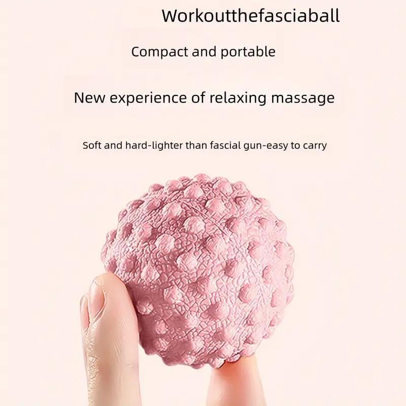1 Count Foot Massage Ball, Fascia Roller for Relaxation and Pain Relief, Deep Tissue Massage Tool, Yoga Foot Massager for Muscle Pain Relief