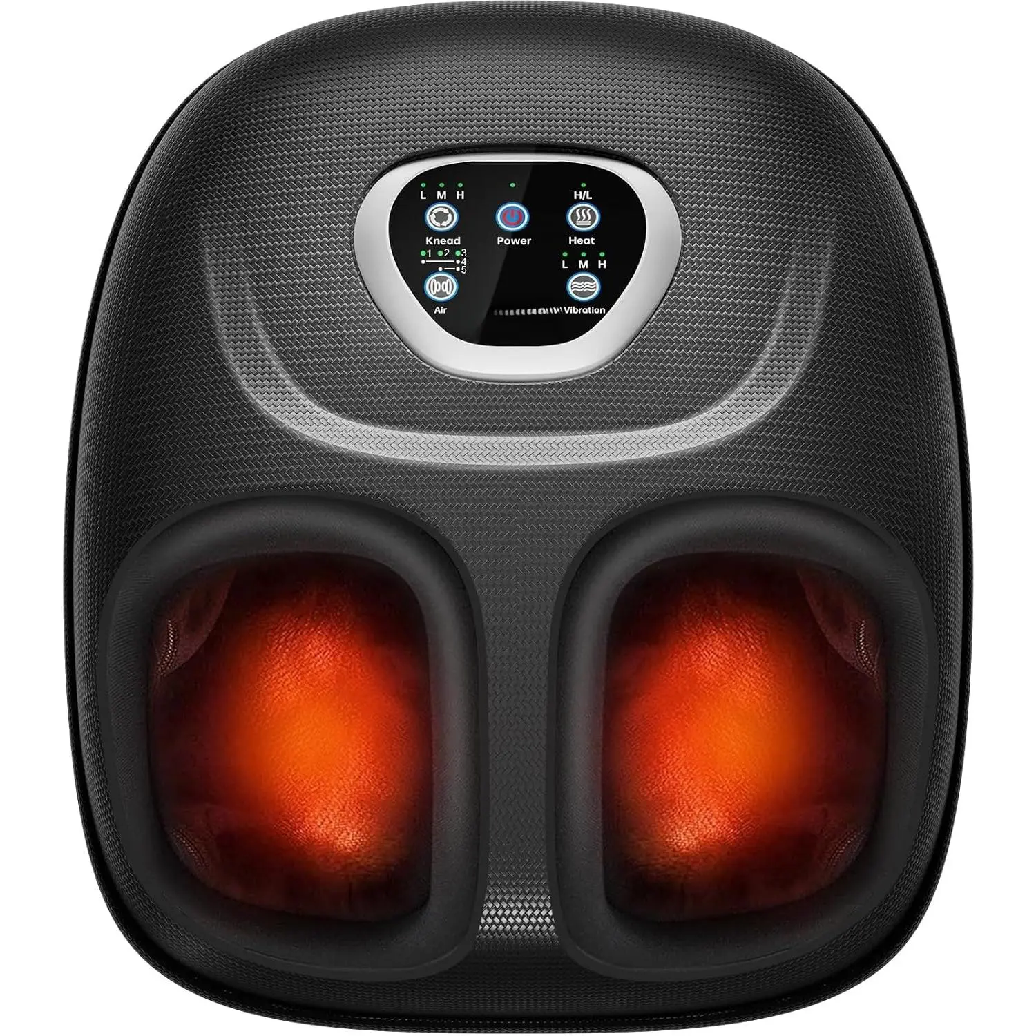 Foot Massager Eligible HSA 2026 Upgraded, Birthday Gifts for Women Men| 5 Levels Compression & Vibration Massage for Plantar Fasciitis Relief, Heat & 3 Kneading, NTC Temperature Control