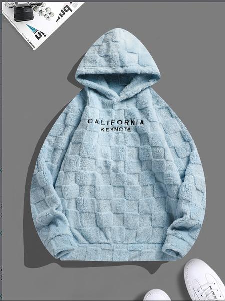 Men's Casual Simple Outdoor Pullover Sweater, Fleece Lined Warm Knitwear, Regular Fit Long Sleeve Top for Fall & Winter