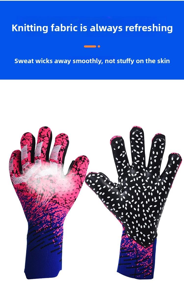 Professional Soccer Goalkeeper Gloves for Adults and Kids Non Slip Breathable Comfortable Falcon Design Match Training Gloves with Strong Grip Palm Protection Enhanced Wrist Support Lightweight Flexible for Youth Boys Girls Professional Football Goalkeepi