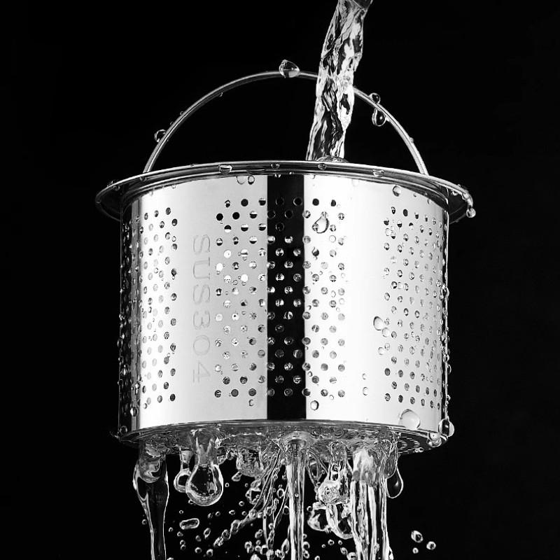 2pcs Kitchen Sink Strainer, Reusable Stainless Steel Filter, Drain Cage Hanger, Drain Plug, Drain Basket, Drain Pipe Fittings