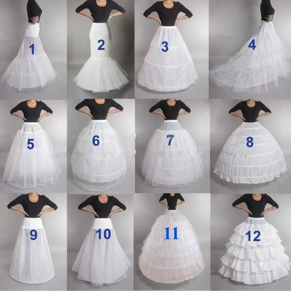 Prom Dress Bridal Slip Hoop Skirt Wedding Petticoat Underskirt Crinoline