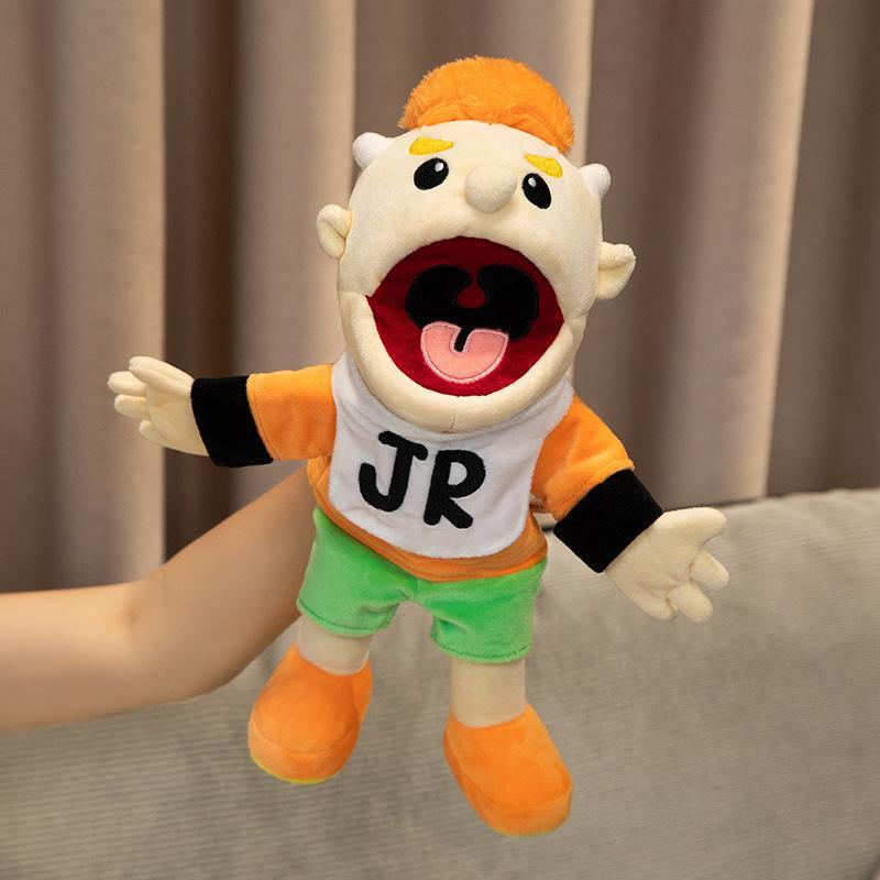 Family Hand Puppet Pet Booger Feebee Rocker Zombie Dad Mom Chef Price Police Junior Joseph Cody Penolope Open Mouth Muppet