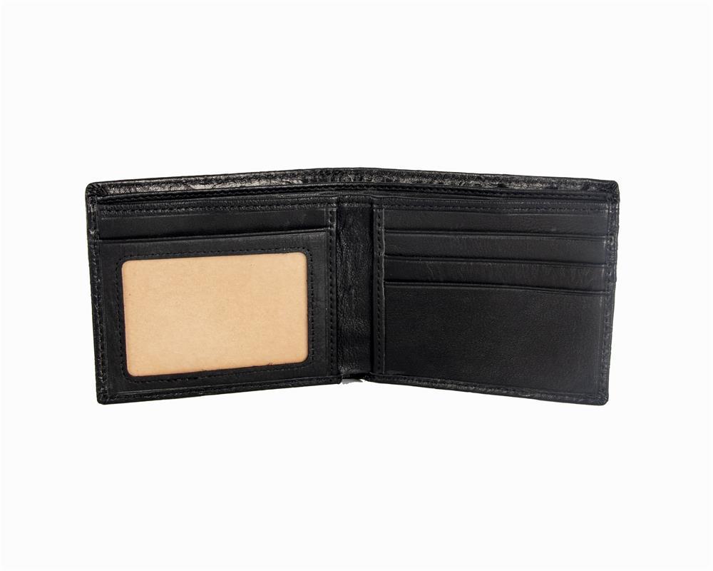 Men's Genuine Leather Bifold Wallet, Vintage Style 3D Dragon Pattern Design, Fashion Gift Choice, Stylish and Durable