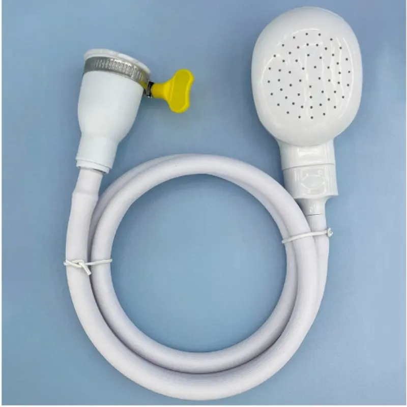 【Pet Bathing】51.1" Faucet Extender Hose with Shower Head, Shower Attachment | Multi-Function Bathroom Tool for Hair & Pet Washing, No Mess Flexible Sink Adapter