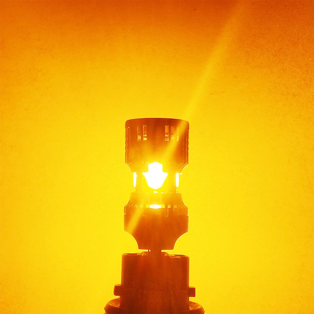AUXITO 7440 LED Bulb Amber Yellow Turn Signal Light Bulbs, 7443 7444 7441 Auto Bulb With Build-in Load Resistor CANBUS Error Free Pack of 2 AUXITO 7440 LED Bulb Amber Yellow Turn Signal Light Bulbs, 7443 7444 7441 Auto Bulb With Build-in Load Resistor CANBUS Error Free Pack of 2