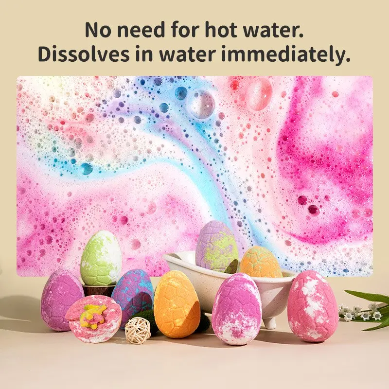 Hot Selling Kids Bath Toy Balls, Foaming Bath Ball, Multiple Sizes Available, 12 Surprise Toys Blind Box, Gentle Skin Care, Gift Box, Ocean Bath Ball