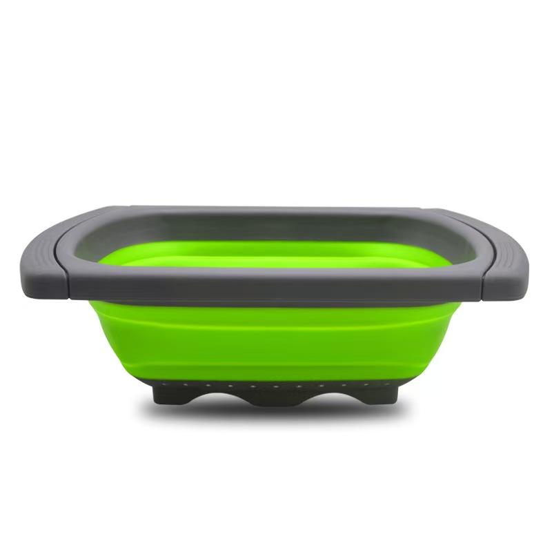 Multifunctional Expandable Folding Draining Basket, Laundry Filter, Kitchen Sink Strainer and Kitchen Sink Drainage Solution, Ideal for Outdoor Camping Use