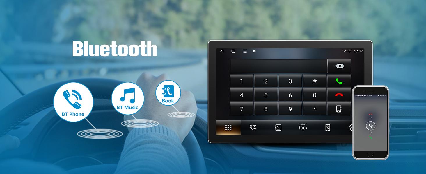 Car Stereo for Chevy Silverado GMC Sierra 2014-2018 touch screen has Android Auto Wireless Carplay, Bluetooth WIFI supports GPS Navigation（With Bose system, you need to purchase an additional fiber optic box! ! !）