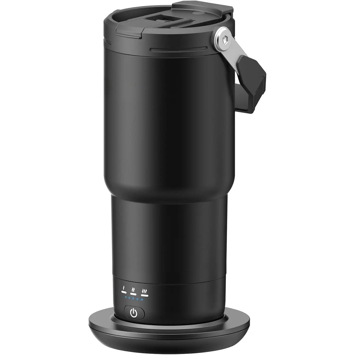 Self-Heating Travel Mug T3,20oz Large Capacity Leak-Proof Heated Mug | 3-Temp Settings, Constant Temp & 1°F  App Control, Long-Lasting ,   for Drivers & Outdoor Lovers