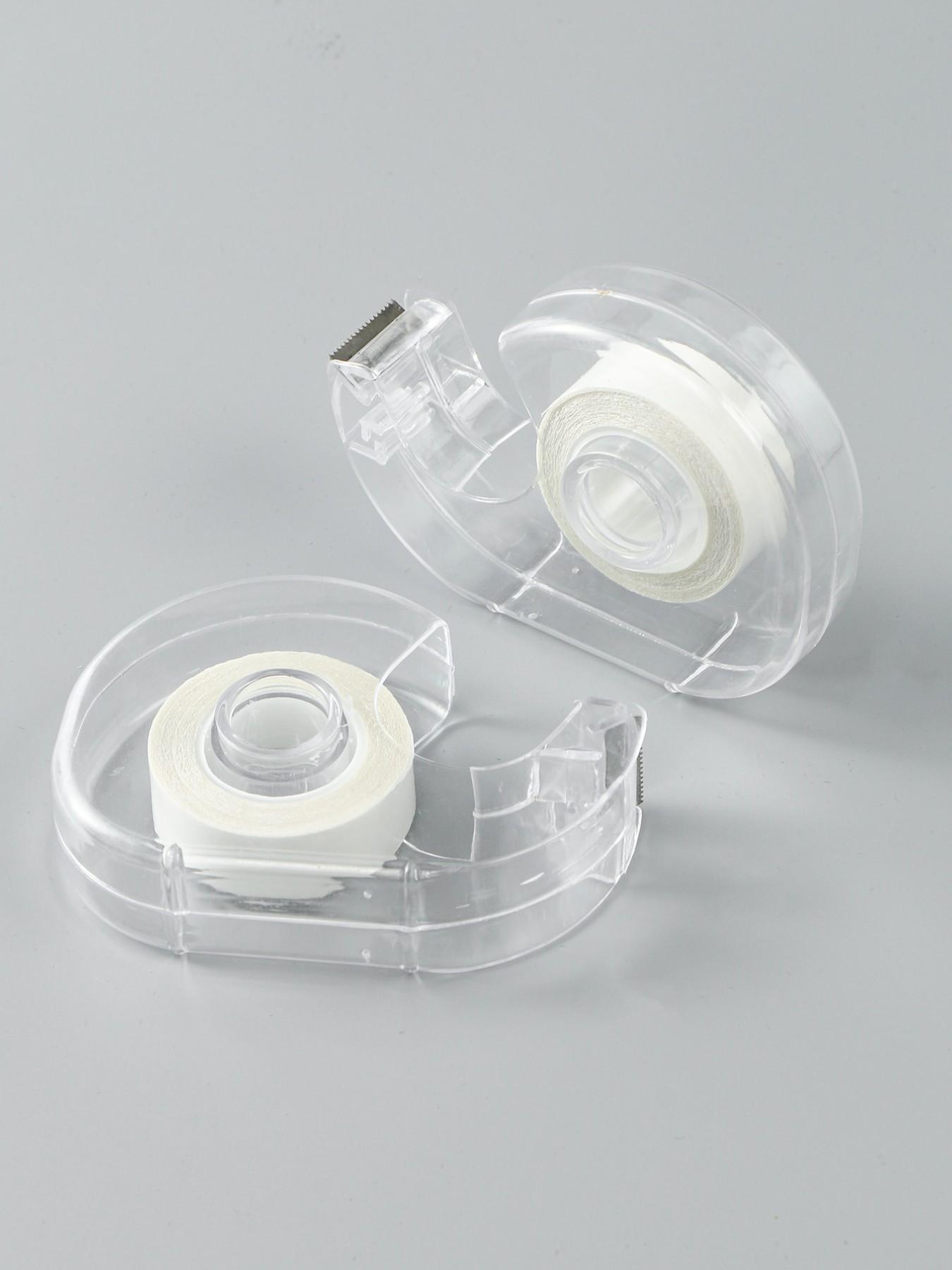 Disposable Double-Sided Transparent Adhesive Tape for Hijab Invisible Adhesive Sticker Anti-Slip No Trace Fixed Tape for Scarf Headscarf Wrap Easy Tear Roll Stickers