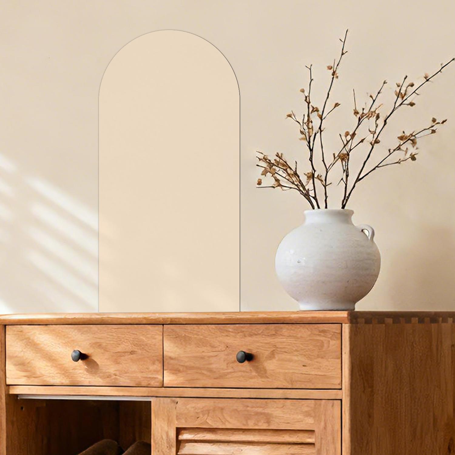 Arched Magnetic Whiteboard Sticker, Erasable, Self-Adhesive, Reusable, Writable Wall Whiteboard, Ideal for Classroom, Kids, Home School