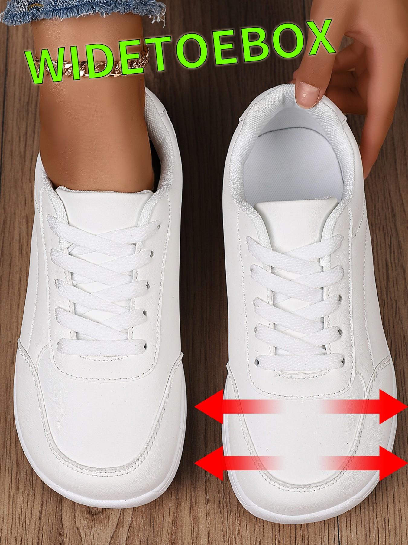 Dn. Monkeys Wide Toe Sneakers, Soft Sole Lightweight Casual Shoes, Comfortable All-Day Wear, Versatile and Stylish Footwear