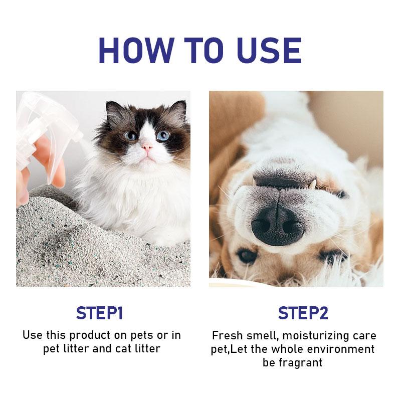 ROZINO Gentle Pet Spray: Fresh Scent & Moisturizing Care