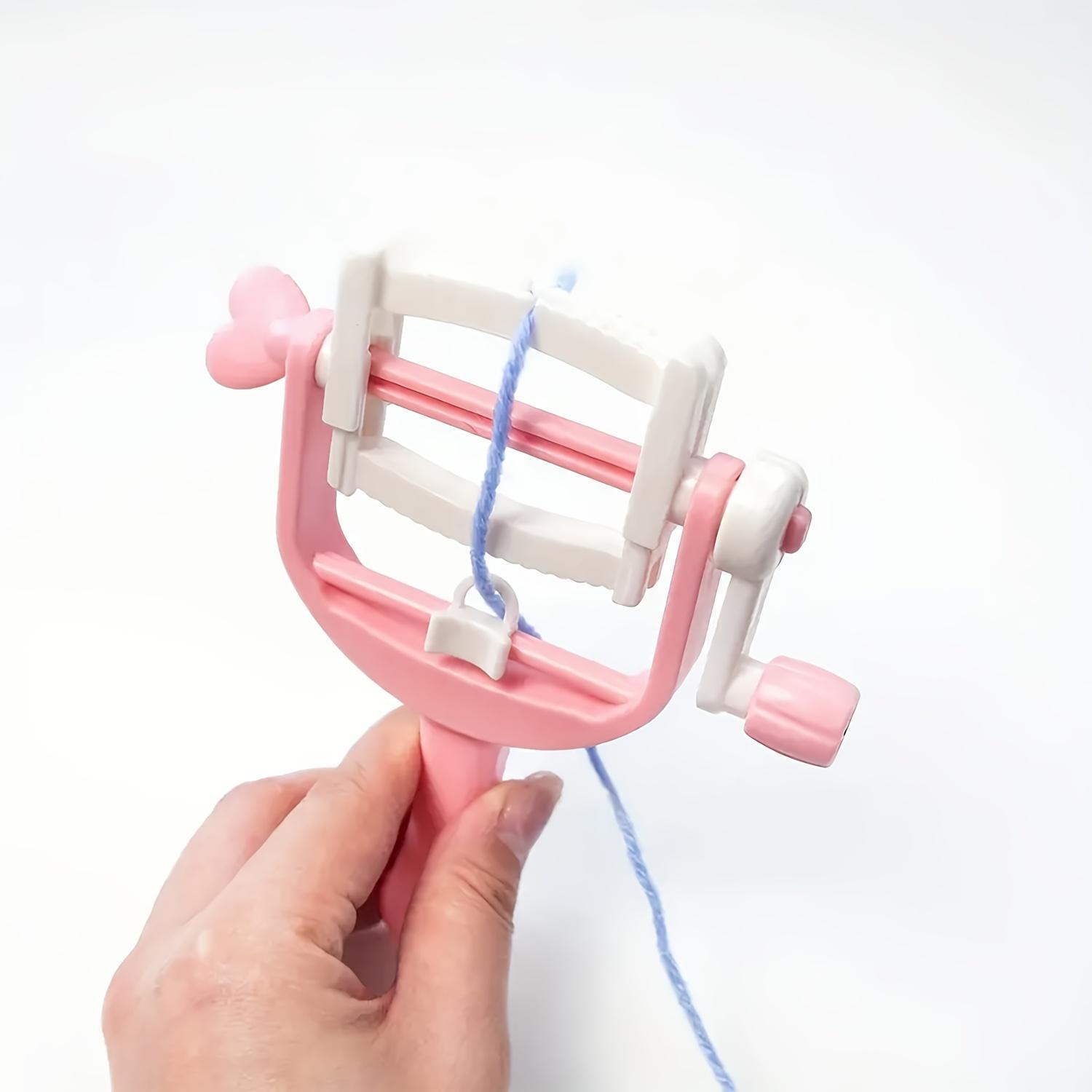 1pc Manual Yarn Winder with Handle | Heavy-Duty Craft Machine for Yarn, Rope, Twine, Ribbon, Tube Cleaning - Includes Clamping Mechanism, Speed Control, and Stable Base - Perfect for Crafts, Easy to Use