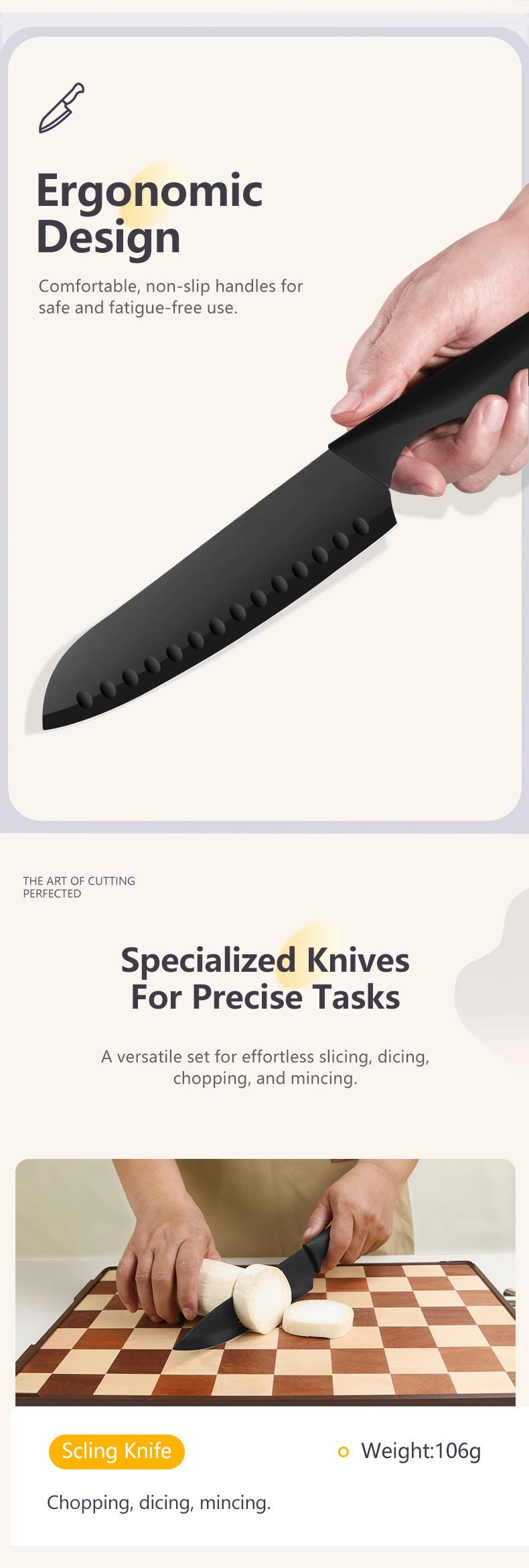 19 Piece Kitchen Knife Set, High Carbon Stainless Steel, Sharp Includes Serrated Steak Knife Set with Combination Chef's Knife, Bread Knife, Scissors, Knife Sharpener Stick, Acrylic Storage Holder, All in One