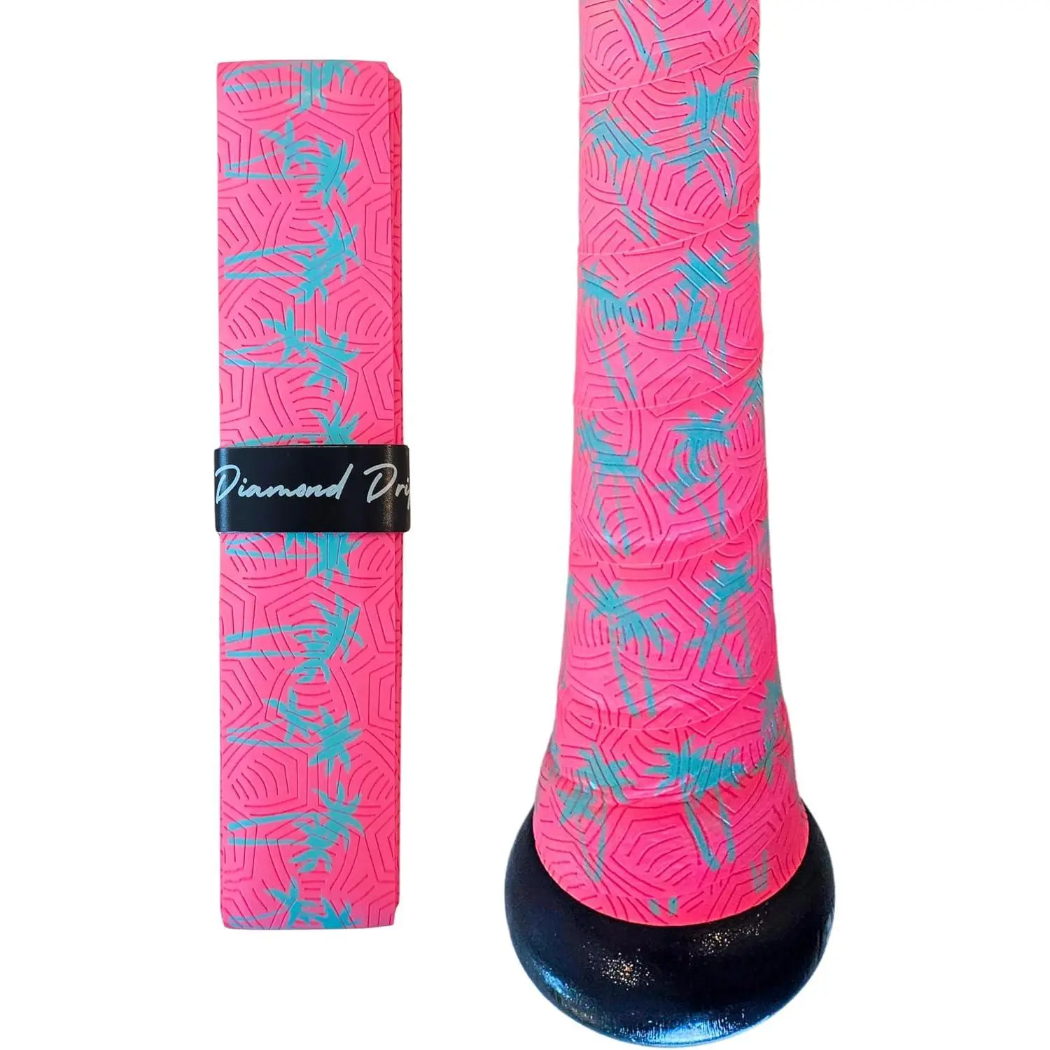 1.1mm Ice Cream Design Baseball Bat Grip Tape – Anti-Skid, Shock-Absorbing, Durable Bat Accessory for Baseball and Softball Players, Quick-Installation Wrap for Practices, Bat Accessories