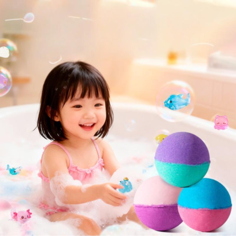 Bath Bombs for Kids with Surprisespringinside, 12 Pack Kid Bath Bombs Gift Set, Easter Basket Stuffers for Boys Girls, Bubblebath with Toys Inside