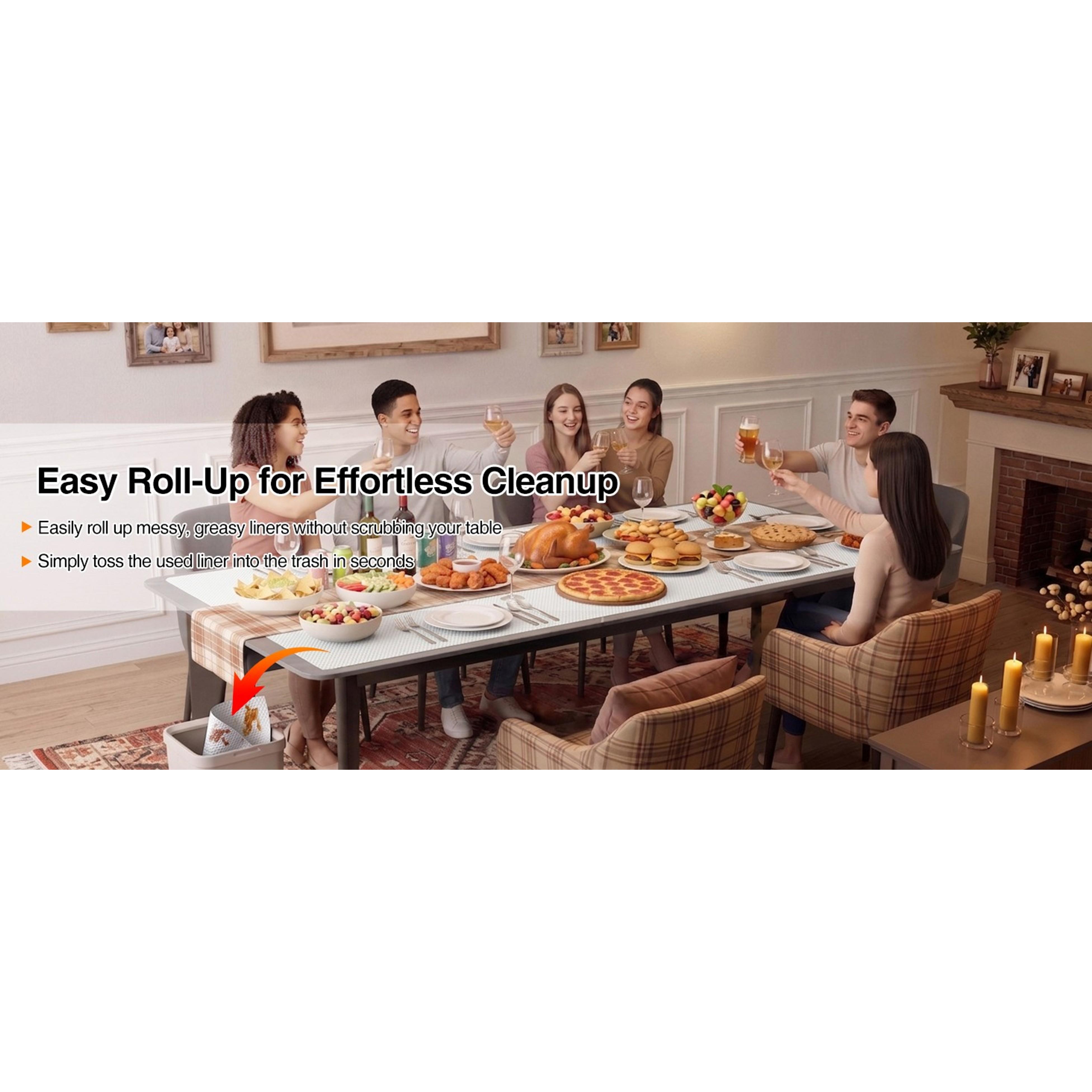 Cabinet Shelf Liner White: Waterproof EVA Drawer Paper