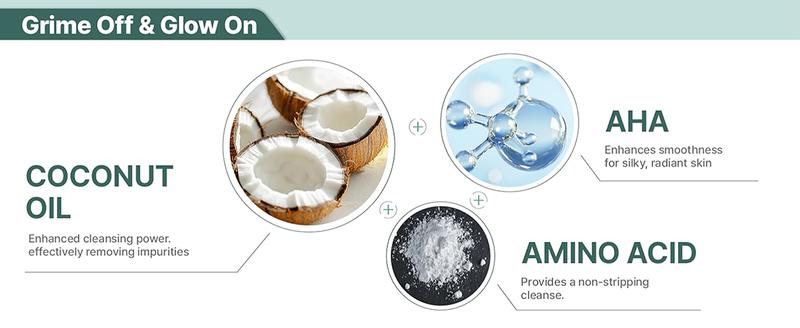 ILLIYOON Ultimate Double Cleanse & Seal Duo | Moisturizer for Dry & Sensitive Skin, Hypoallergenic Oil Cleanser, Korean Skincare, Moisturizing Facial Wash 15.21 fl.oz Hydrating Cleansing