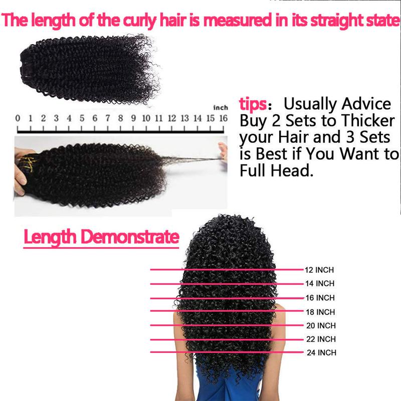 Tahikie Curly Clip in Hair Extensions Seamless Burmese Curly PU Clip ins Real Human Hair 8pcs Per Set With 18 Clips 120g / pack For Women Brazilian Real Human Hair Body Wave/ Deep Wave / Yaki Straight / Kinky Straight Natural Black  TikTokShopBlackFriday