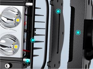 Nilight 36W LED Light Bar Spot LED Lights Led Bar Driving Fog Lights Jeep Off Road Lights Triple Row LED Light Bar Combo Triple Row LED Light Pods Combo White LED Offroad Underglow Car  dealsforyoudays