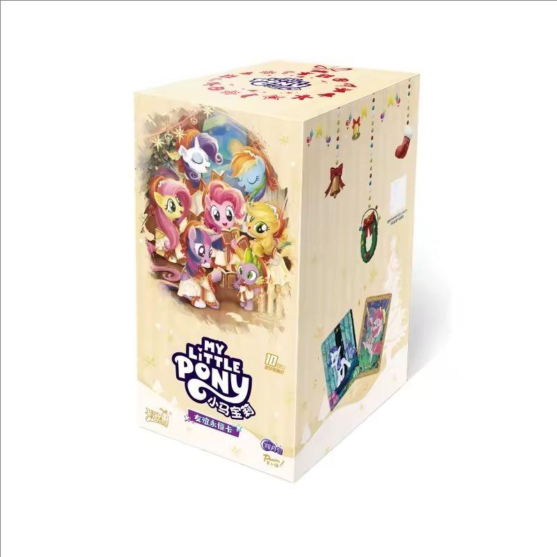KAYOU Original Anime My Little Pony Card Friendship Eternal Card Hui Moon Bag Trading Card Pack Peripheral Game Collection Card Kids Toys Gift