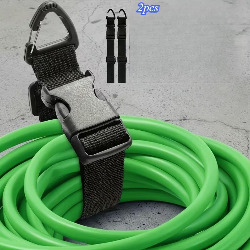 2026style 2pcs Garden Hose Tie Straps, Adjustable Cable Organizer, Garage Storage Hooks, Perfect Gift for Holidays