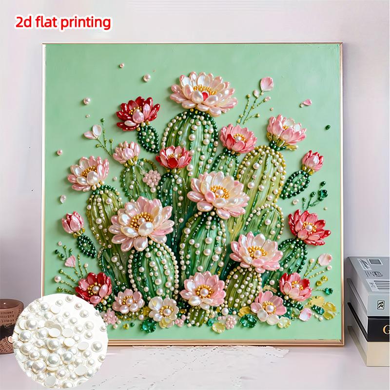 2026 New Pearl Painting, Beautiful Succulent 5D DIY Diamond Art Kit, Bedroom Decor, Living Room Wall Art, Creative Gift, Wall Decoration