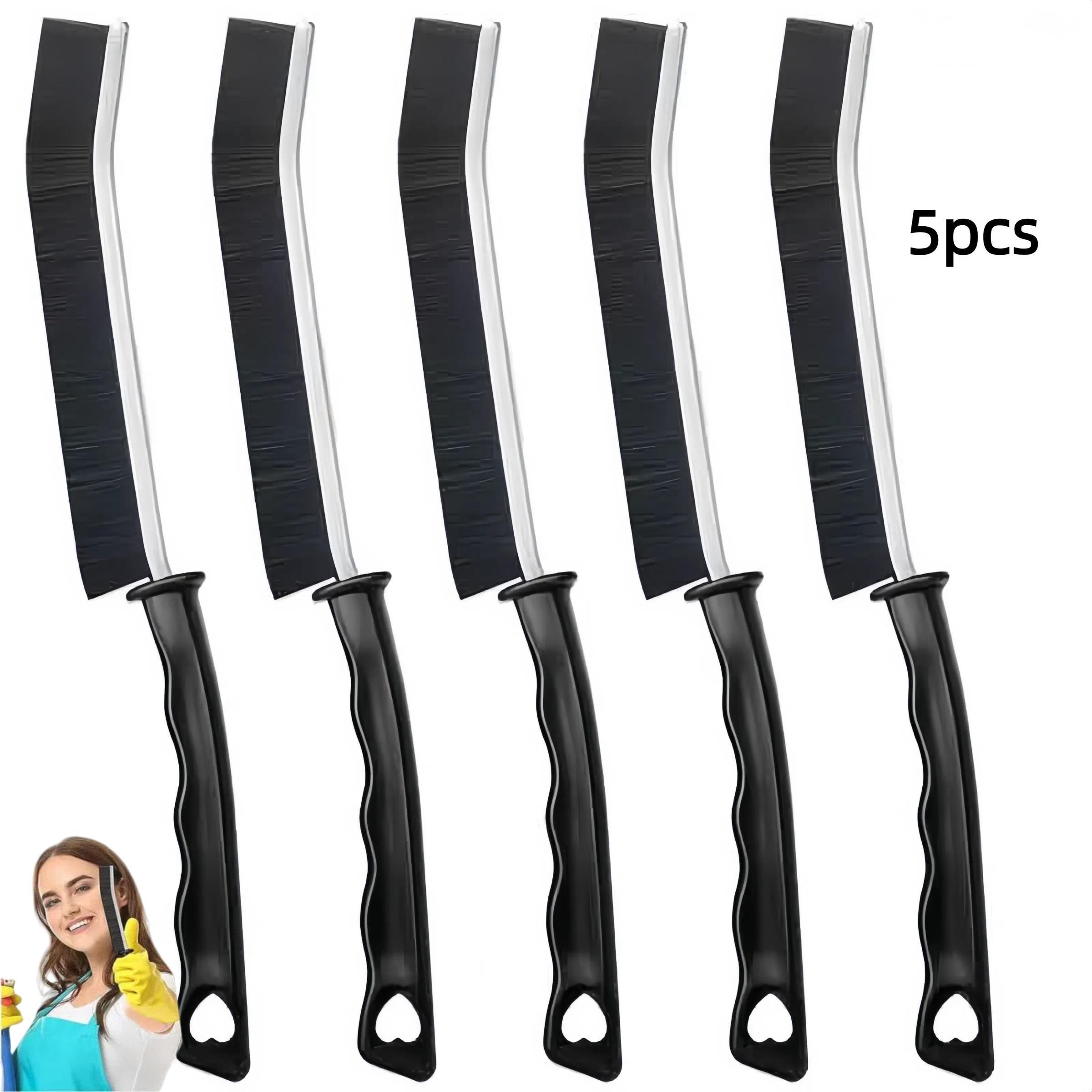 Cleaning Brush, 5 Counts Hard Bristle Crevice Cleaning Brush, Corner Thin Cleaning Brush, Home Essentials Toilet Brush, Scrub Brush, Cleaning Supplies